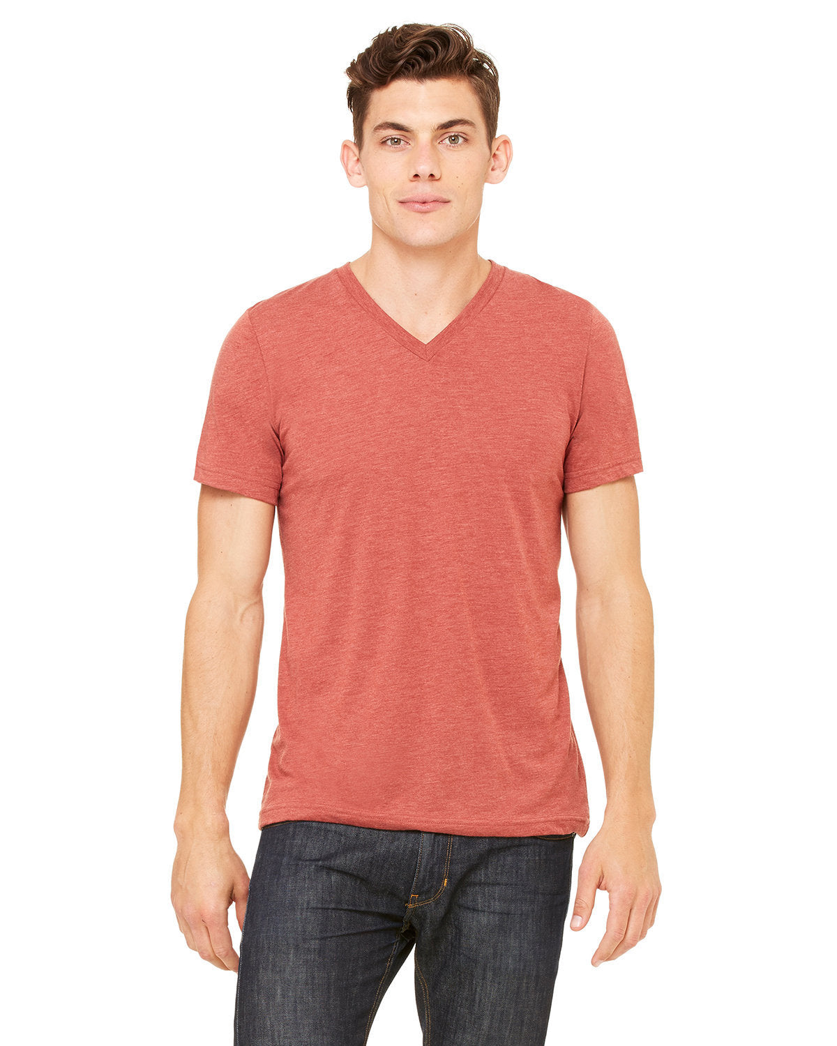 Unisex Triblend V-Neck T-Shirt