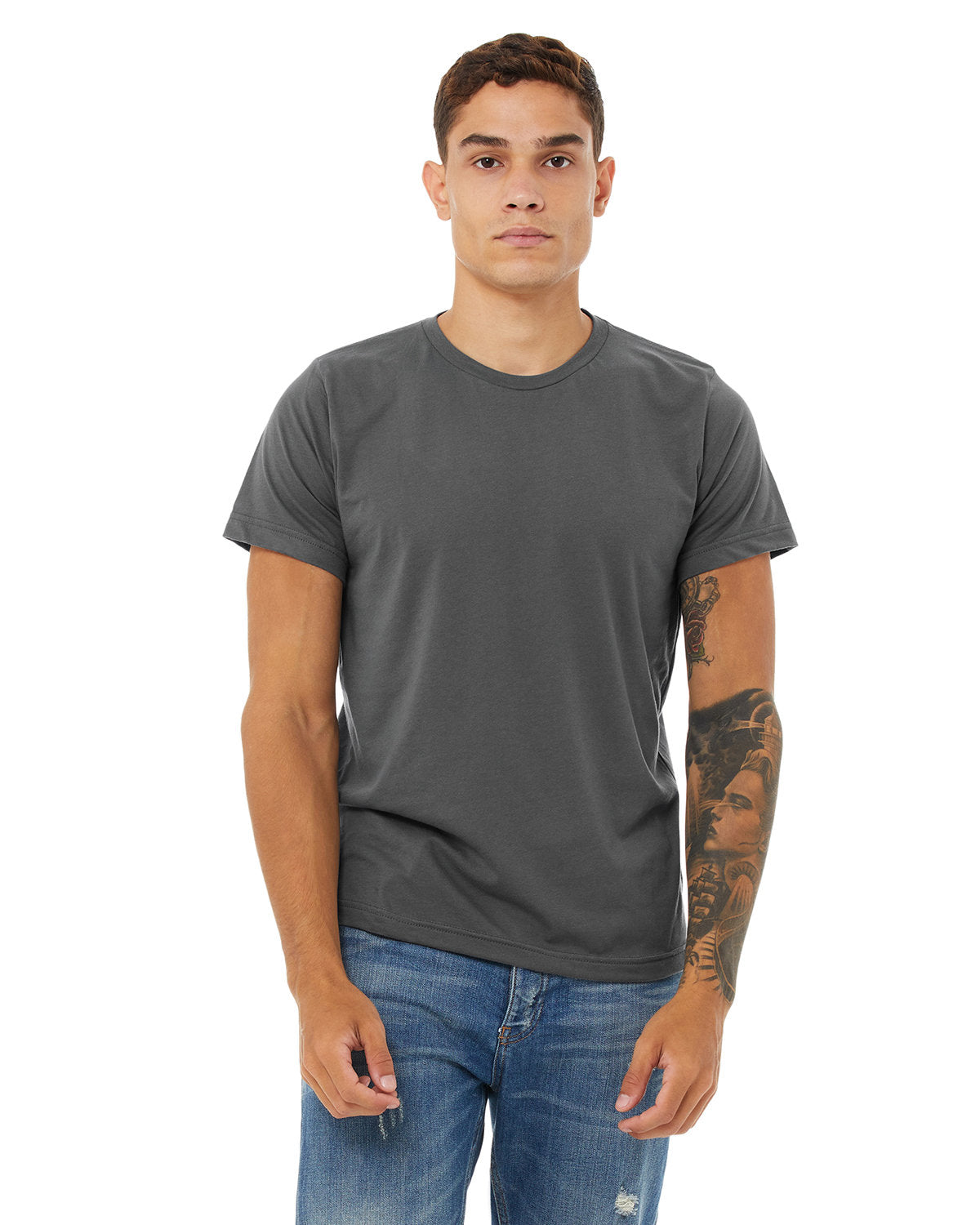 Unisex Poly-Cotton Short-Sleeve T-Shirt