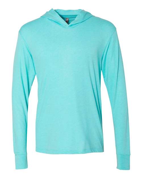 3222 Triblend Hooded Long Sleeve Pullover