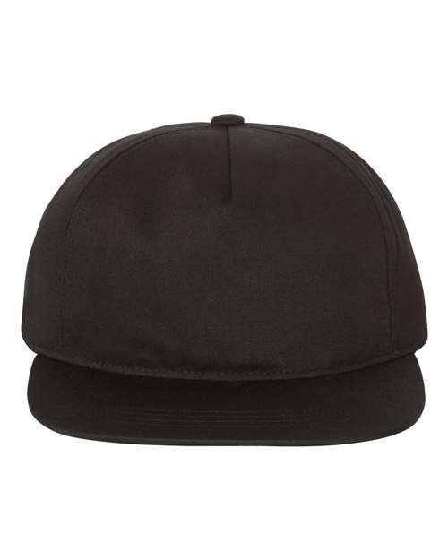 5766 Lightly-Structured Five-Panel Snapback Cap