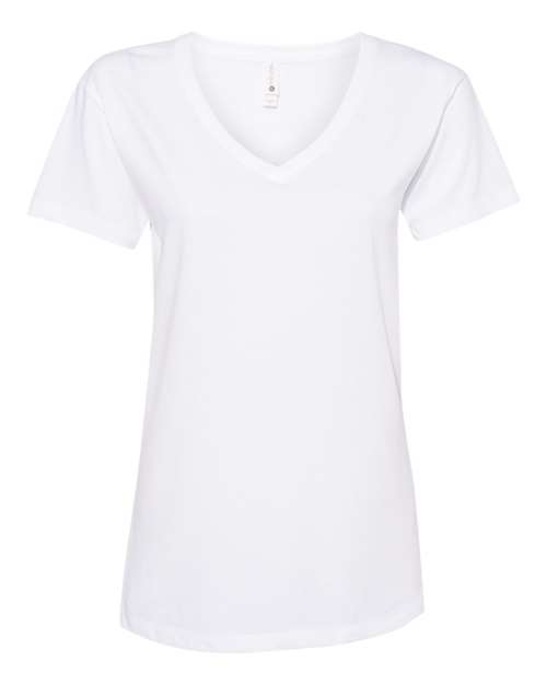 7814 Women’s Cotton V-Neck T-Shirt