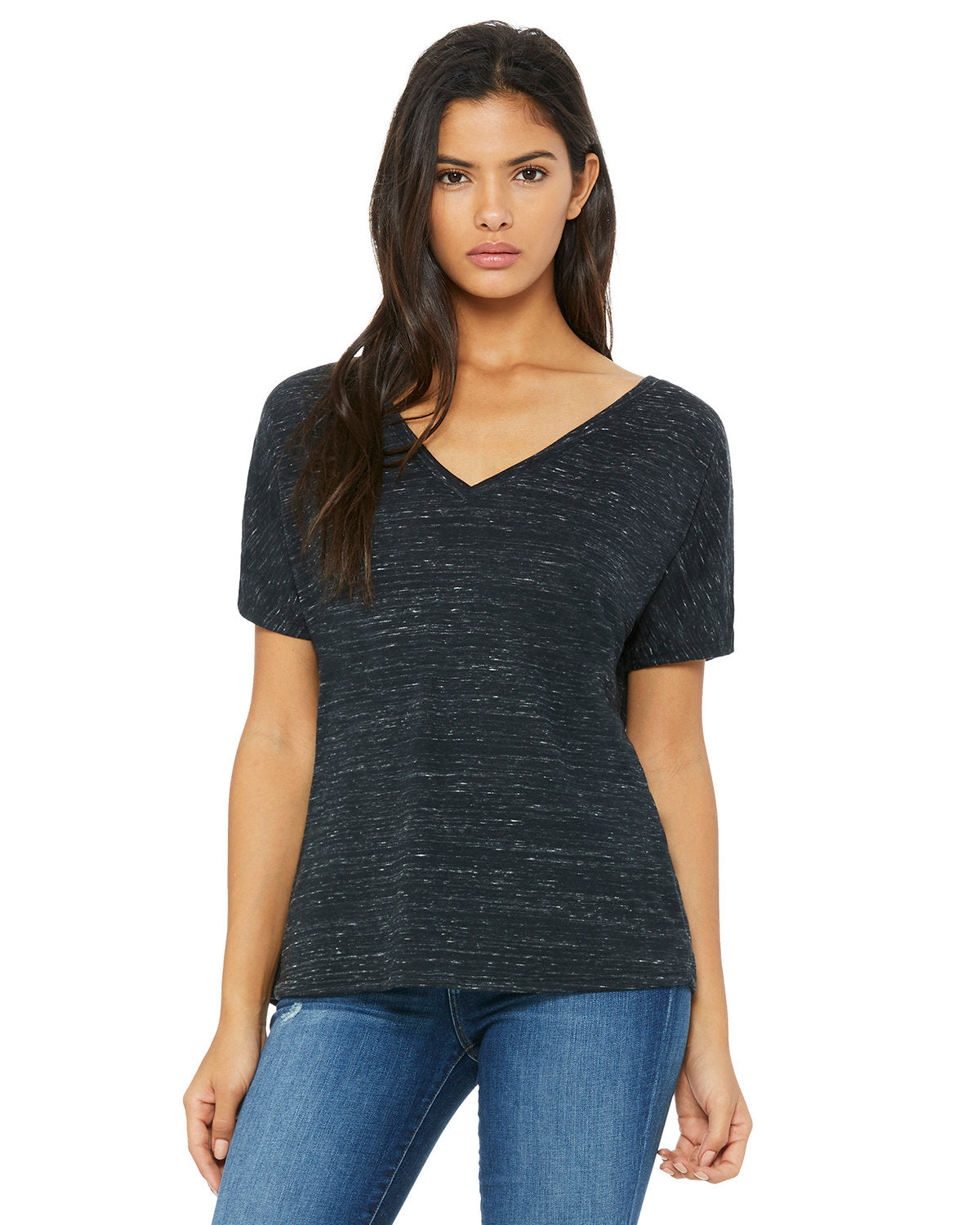Ladies' Slouchy V-Neck T-Shirt