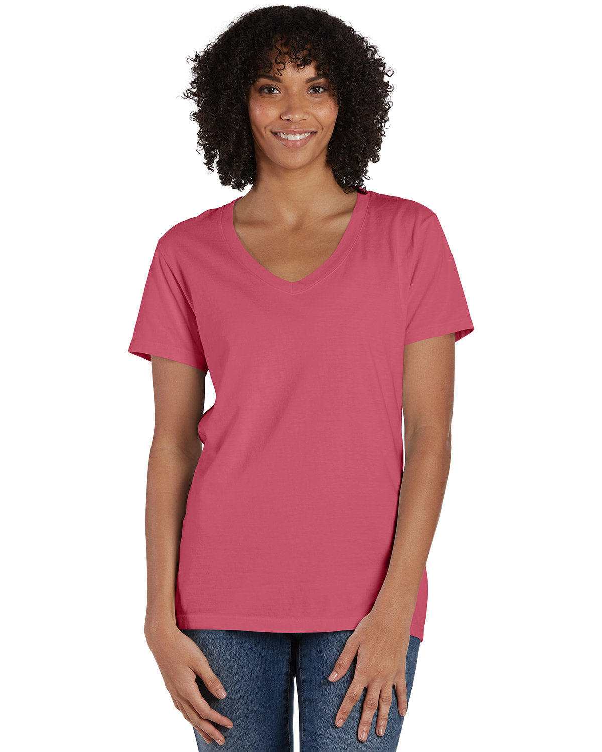 Ladies' V-Neck T-Shirt