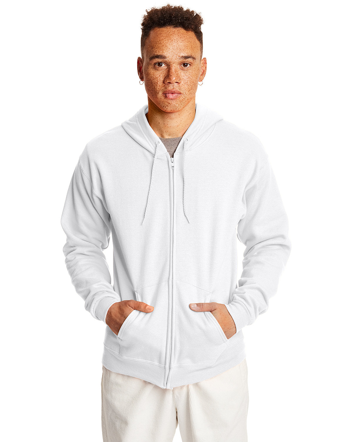 Adult EcoSmart® Full-Zip Hooded Sweatshirt